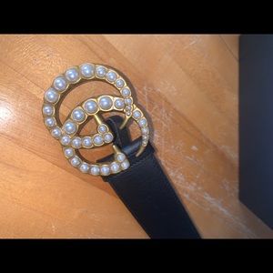 Pearl Gucci Fashion Belt